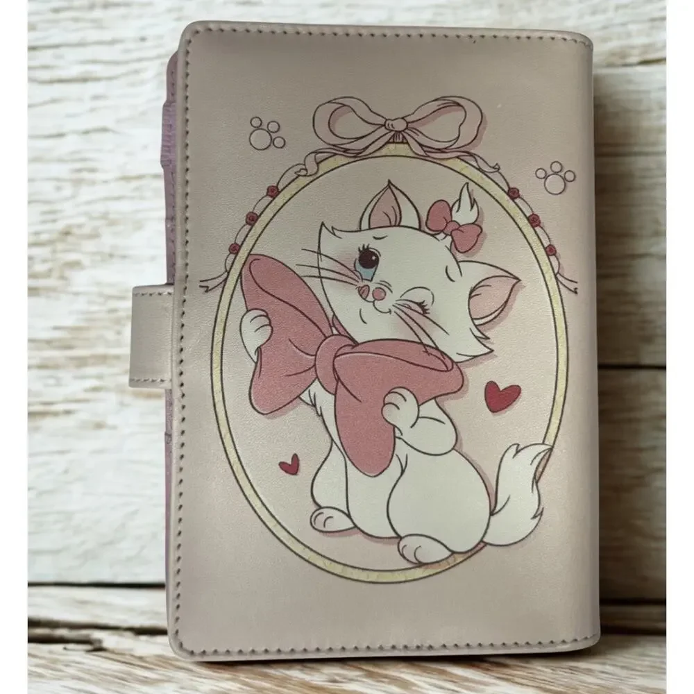 Marie Cat A6 6 Ring Binder & Paper